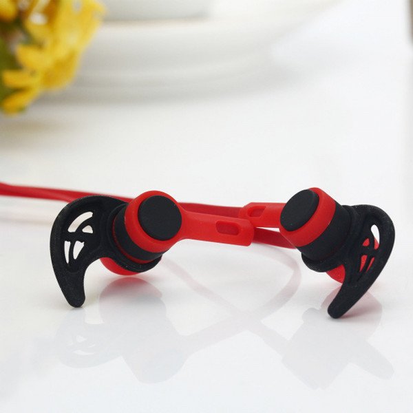 Wholesale HD Wireless Bluetooth Stereo Sports Headset BT12 (Red)